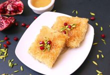 شیرینی کنافه (کونفی)؛ این سدر پنیری ترکی!