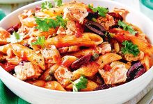 آموزش تهیه پاستا ایتالیایی تن ماهی