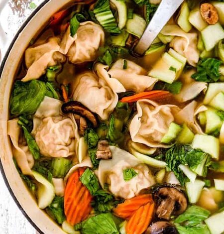 طرز تهیه سوپ ونتون یکی از محبوب ترین غذاهای چینی