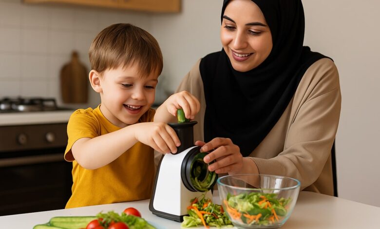 چگونه تنوع در سرو سالاد، اشتهای سالم کودکان را افزایش می‌دهد؟